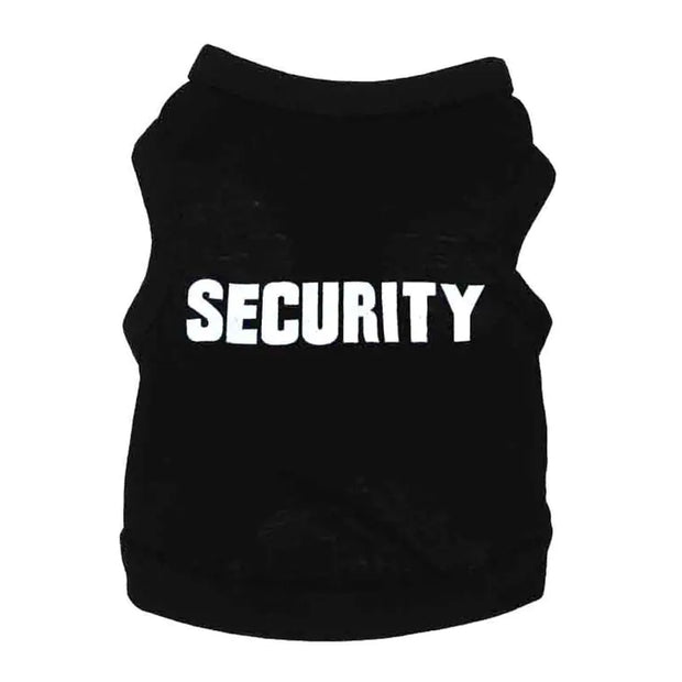 Pure Color Cotton Dog Vest Pet Clothing