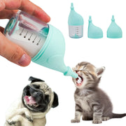 Puppy Bottles for Nursing，Kitten Bottles for Nursing，Pet Feeding Bottle，(Cyan- 50ml)