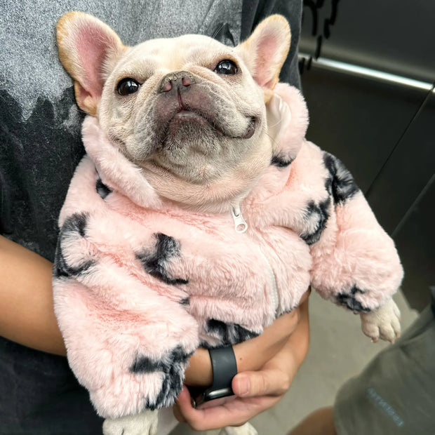 Fluffy Warm Coat for Kitty Pet Clothing