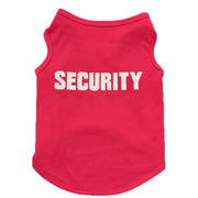 Pure Color Cotton Dog Vest Pet Clothing